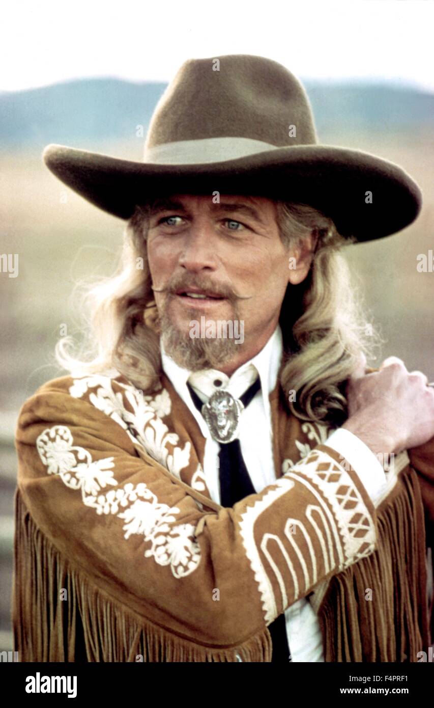 Paul Newman / Buffalo Bill and the Indians / 1976 directed by Robert Altman [Dino De Laurentiis / United Arti] Stock Photo