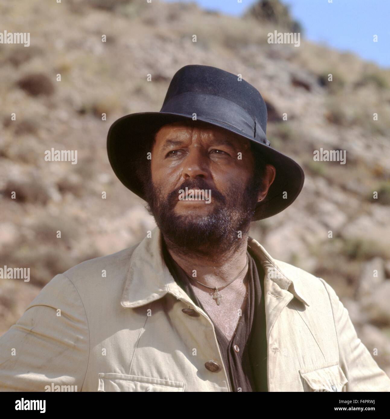 Rod Steiger / A Fistful Of Dynamite / 1971 directed by Sergio Leone [United Artists] Stock Photo