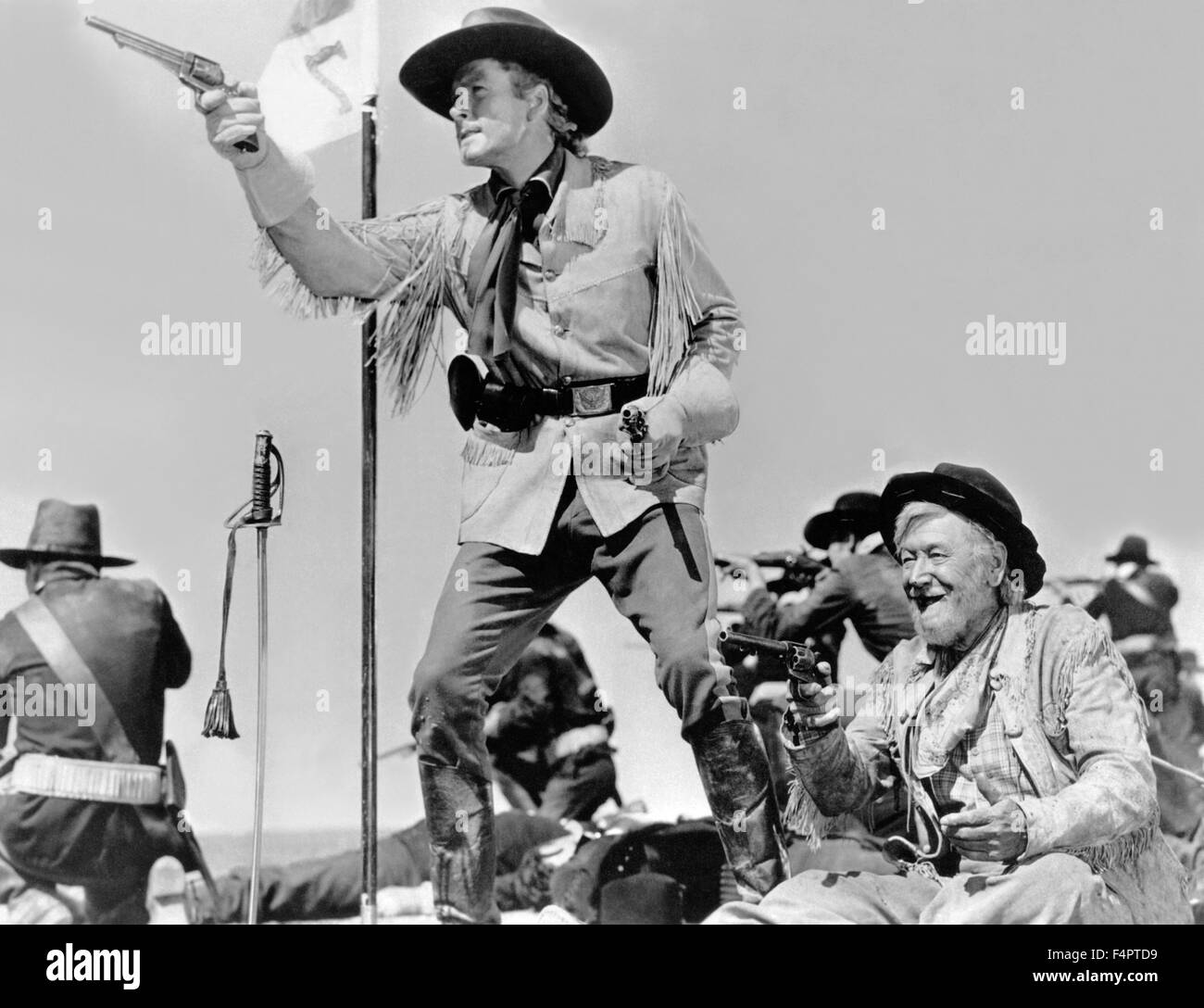 Errol flynn / They Died with Their Boots On / 1941 directed by Raoul Walsh  [Warner Bros. Pictures] Stock Photo - Alamy