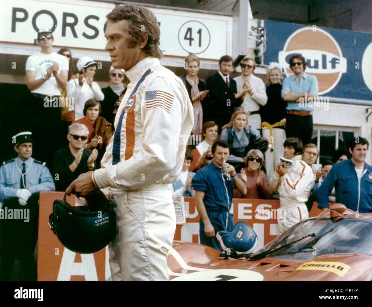 Steve McQueen / Le Mans / 1971 directed by Lee H. Katzin  [Cinema Center Films / National G] Stock Photo