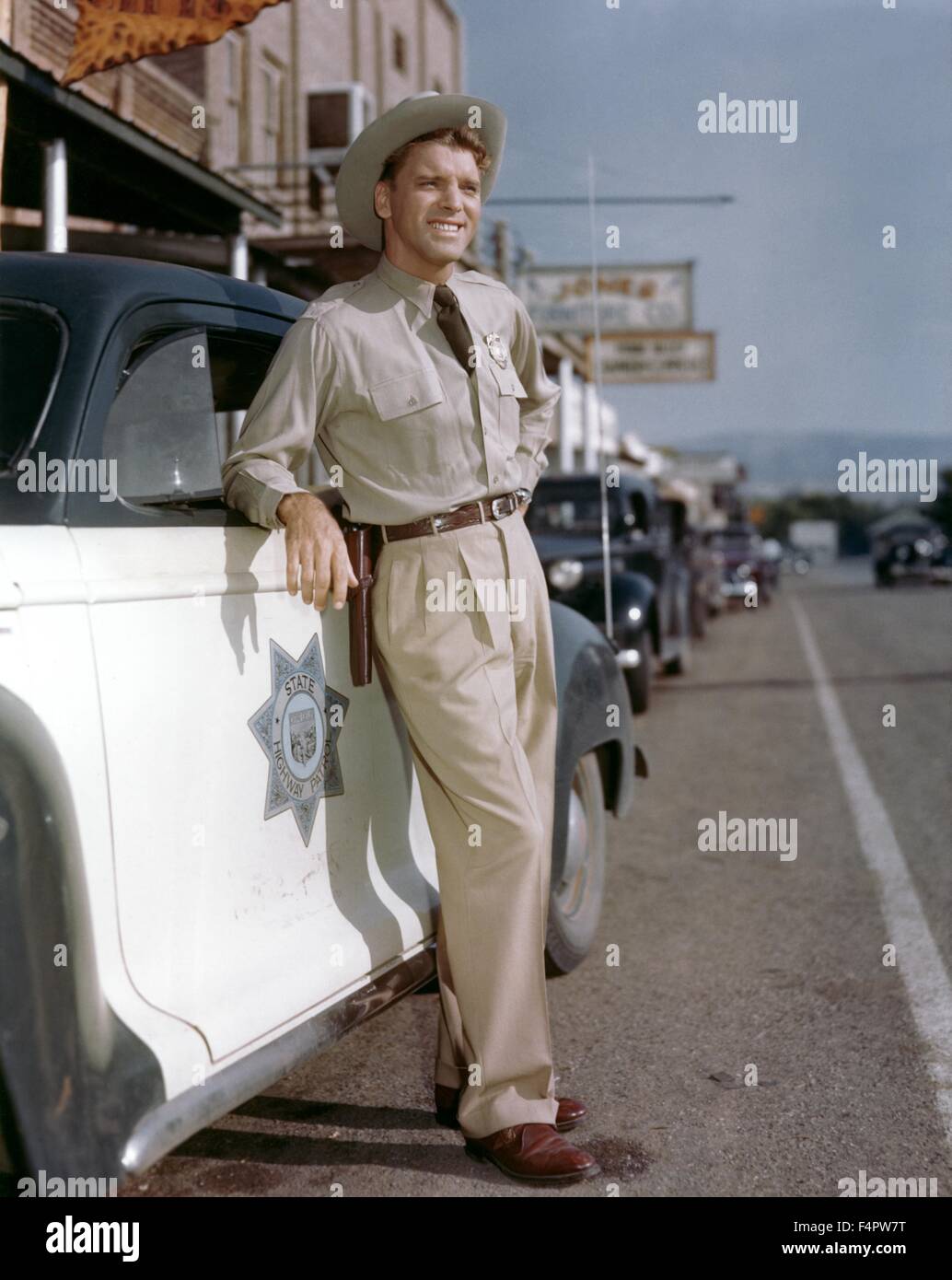 Burt Lancaster / Desert Fury / 1947 directed by Lewis Allen [Paramount Pictures] Stock Photo