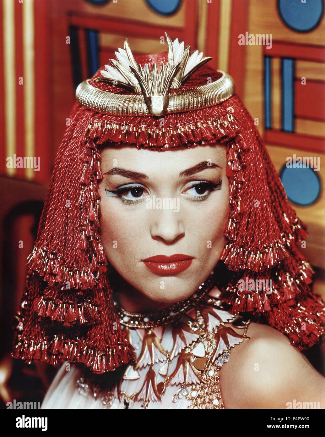 Bella Darvi / The Egyptian / 1954 directed by Michael Curtiz [Twentieth Century Fox Film Corpo] Stock Photo