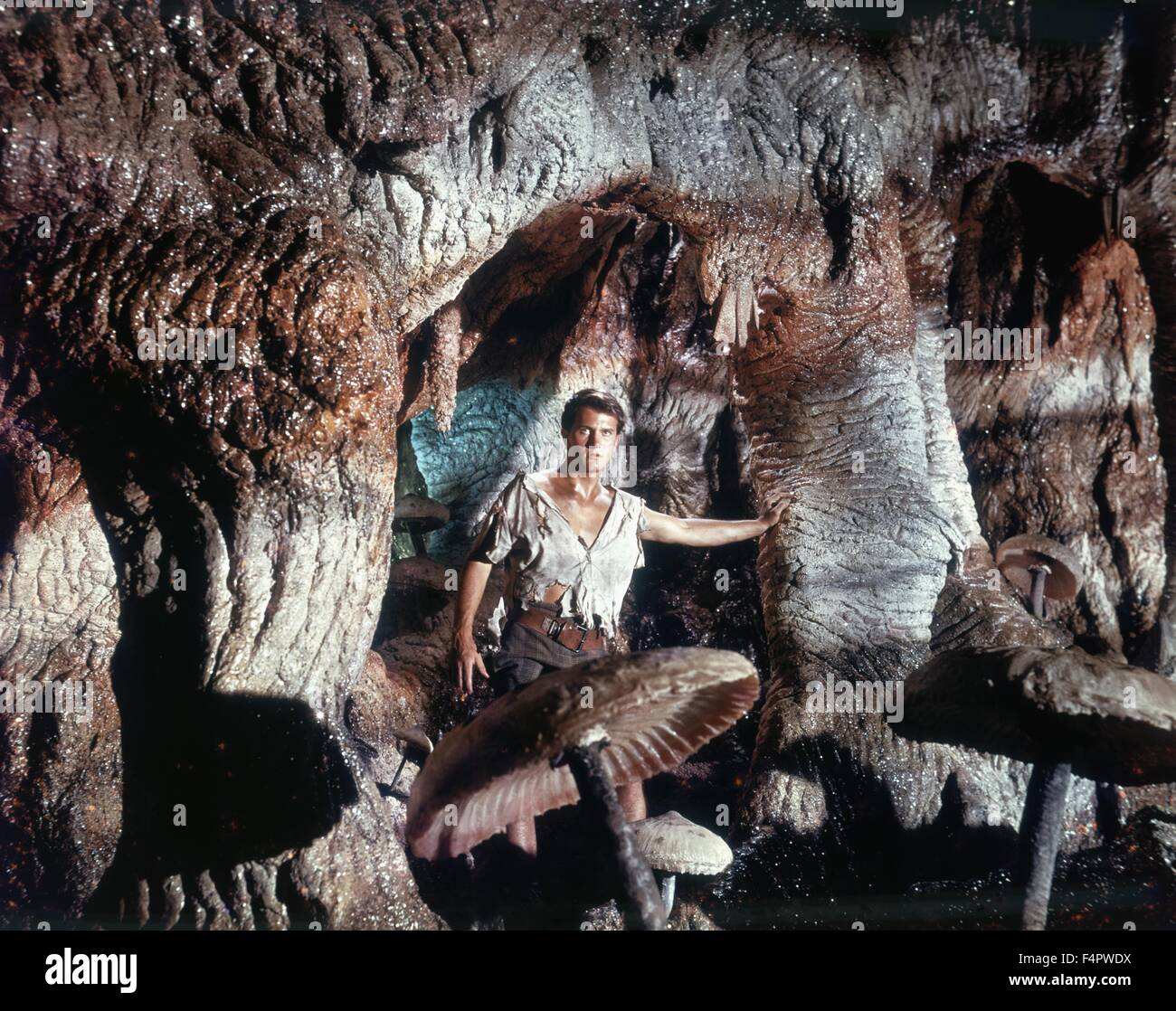 Pat Boone / Journey to the Center of the Earth / 1959 directed by Henry Levin  [Twentieth Century Fox Film Corpo] Stock Photo