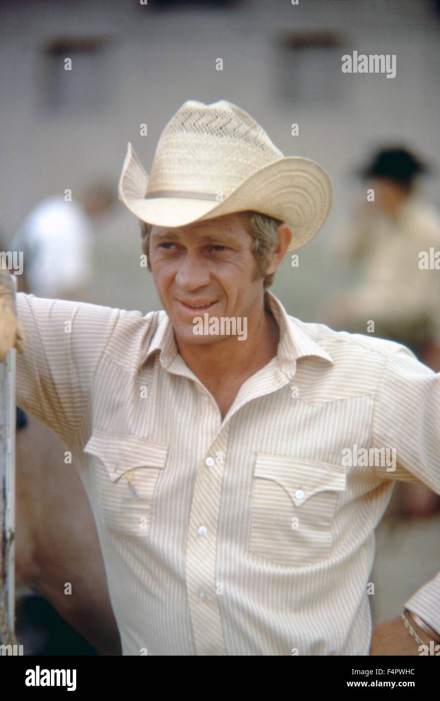 Steve McQueen / Junior Bonner / 1972 directed by Sam Peckinpah [ABC Pictures Corporation / Ciner] Stock Photo