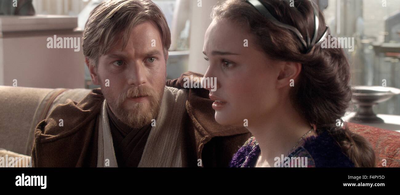 Ewan Mcgregor And Natalie Portman Star Wars Episode Iii Revenge Of The Sith 2005 Directed By George Lucas Walt Disney Studios Motion Pictures Stock Photo Alamy