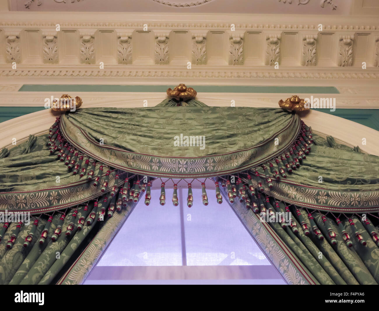 New York City Hall Interior, NYC Stock Photo