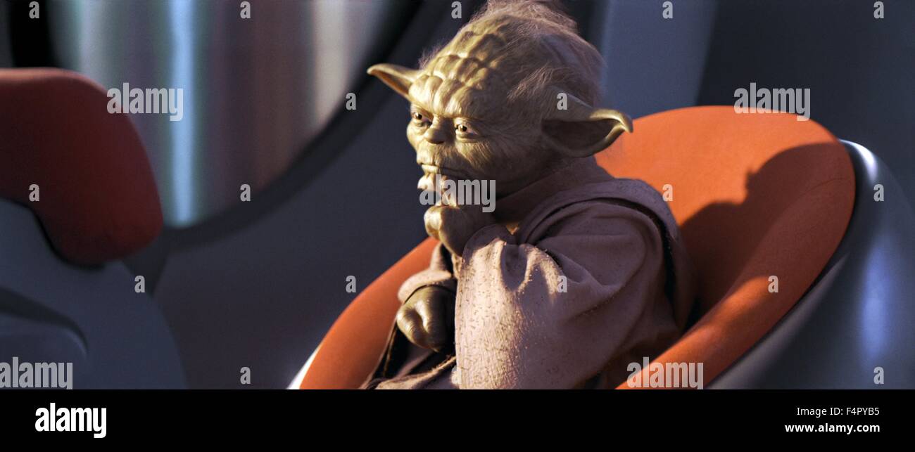 Yoda star wars episode phantom menace hi-res stock photography and