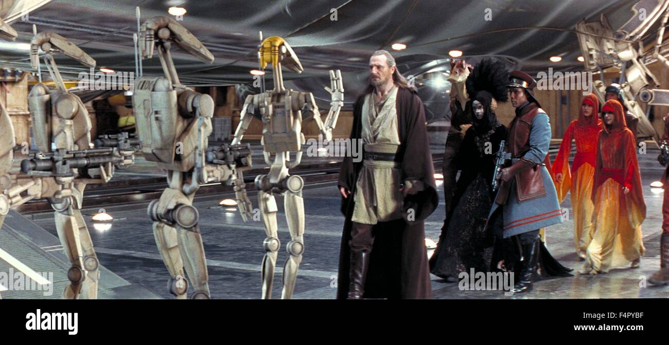 Episode i the phantom menace 1999 liam neeson hi-res stock photography ...