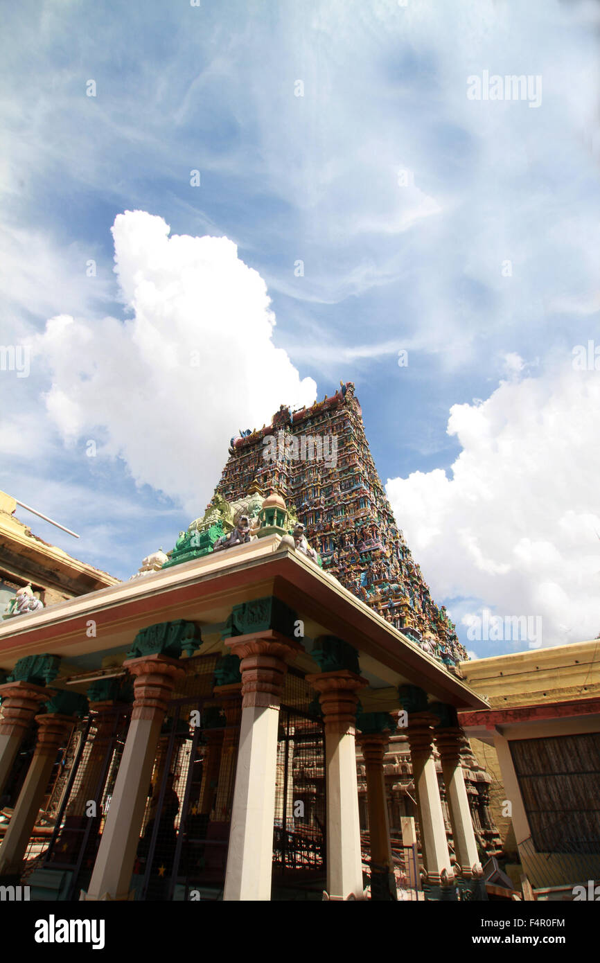 Tamilnadu temple Stock Photo