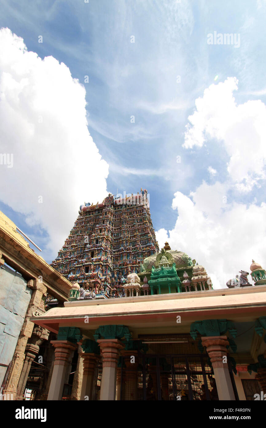 Tamilnadu temple Stock Photo