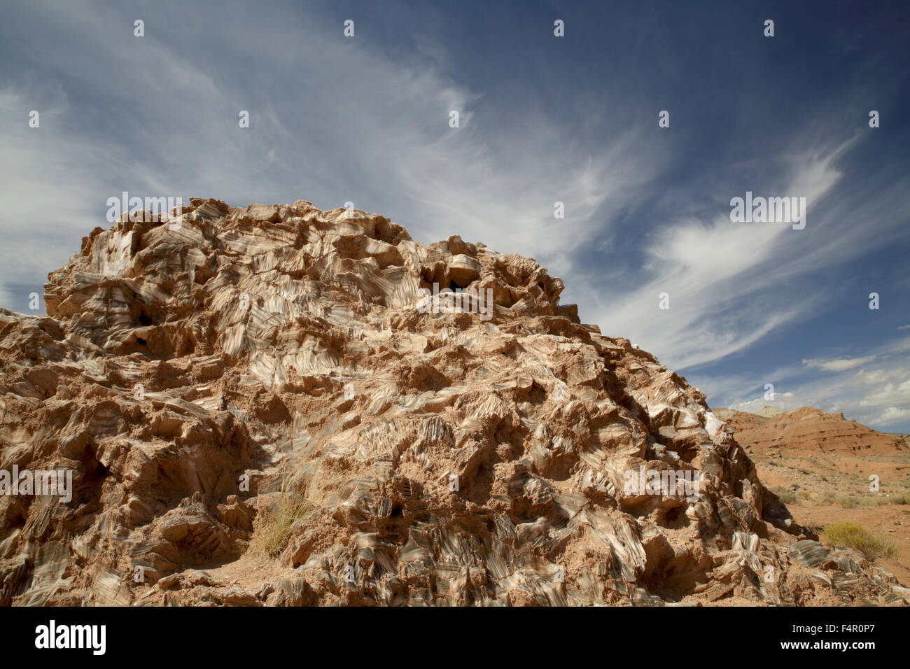 Glass Mountain Capitol Reef National Park, Utah Stock Photo Alamy