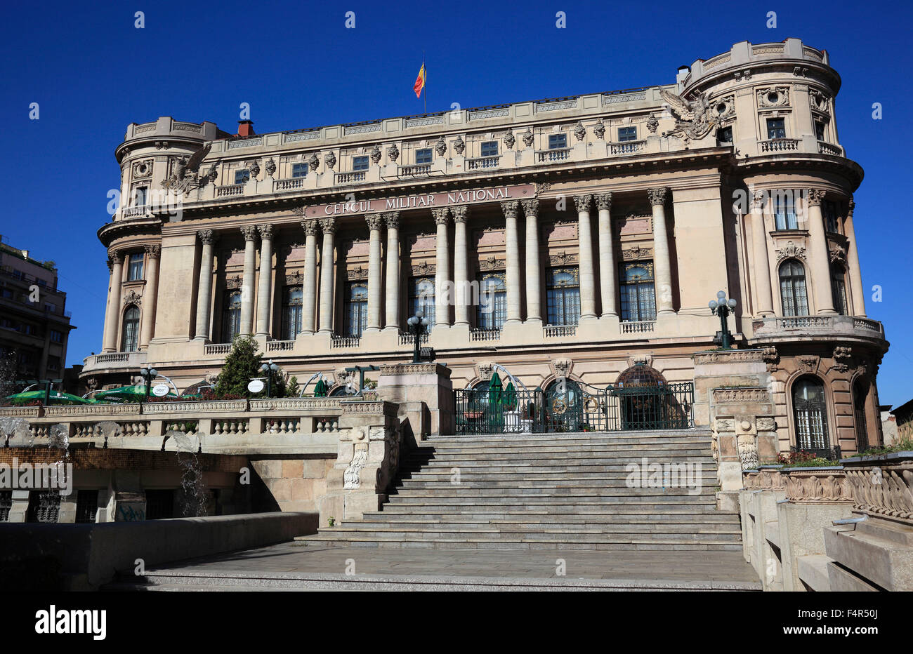 Cercul Militar National, Officers' Club, Bucharest, Romania Stock Photo