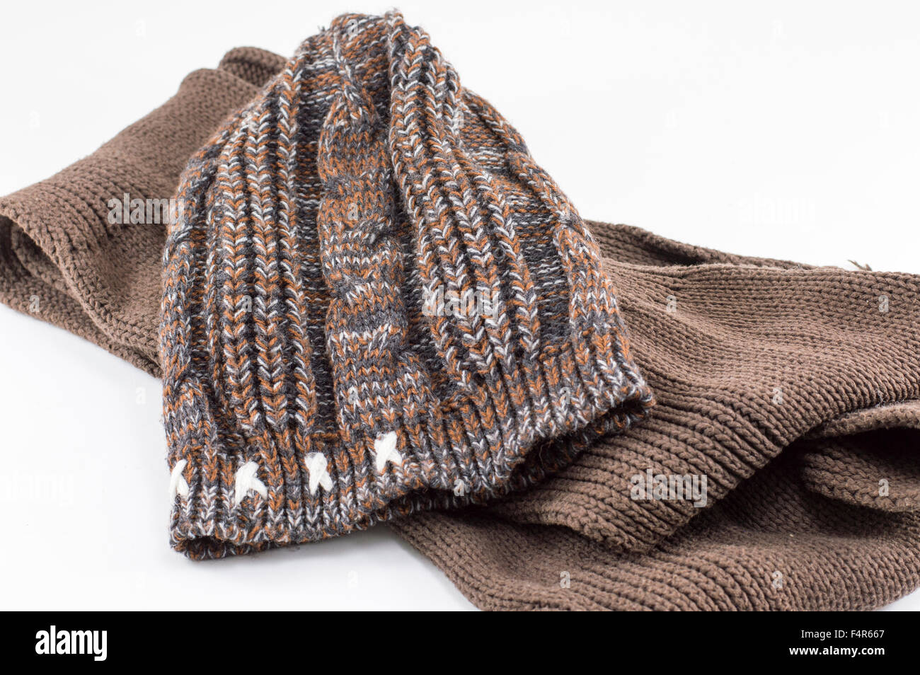 Wool winter accessories ready for cold weather Stock Photo Alamy