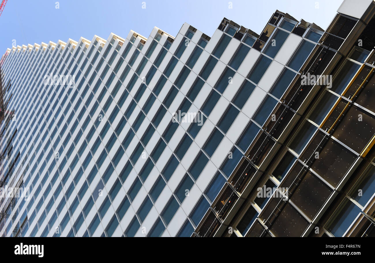 Basel, Switzerland, block of flats, high-rise building, Hoffmann La Roche, office building, block, Stock Photo