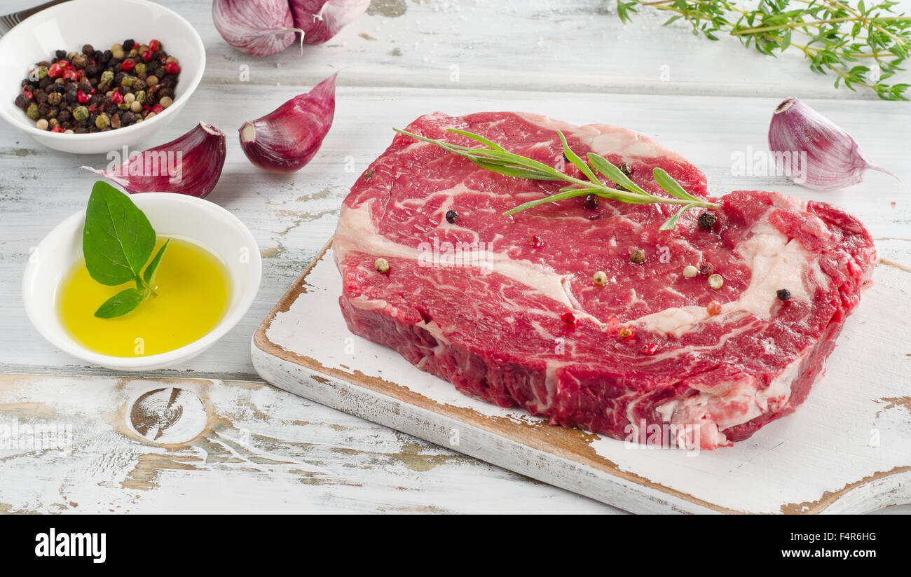 Ribeye steaks hi-res stock photography and images - Alamy