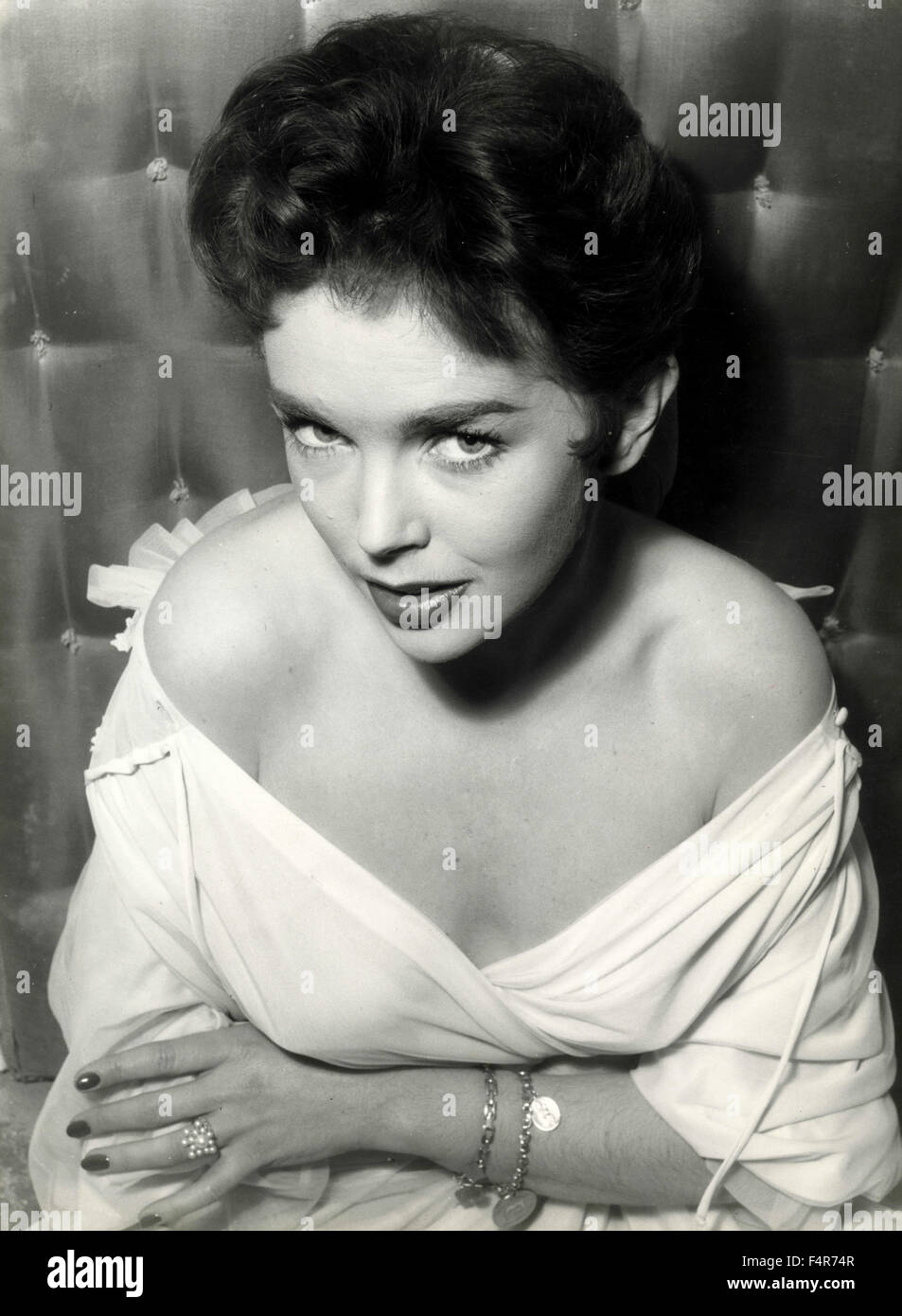 British actress Dawn Addams Stock Photo