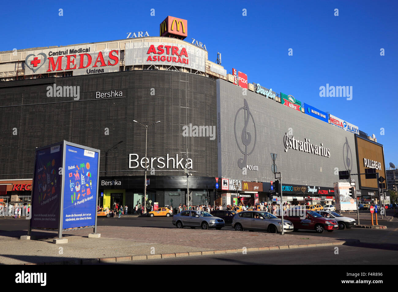 Bershka Shopping Center, Bucharest, Romania Stock Photo - Alamy