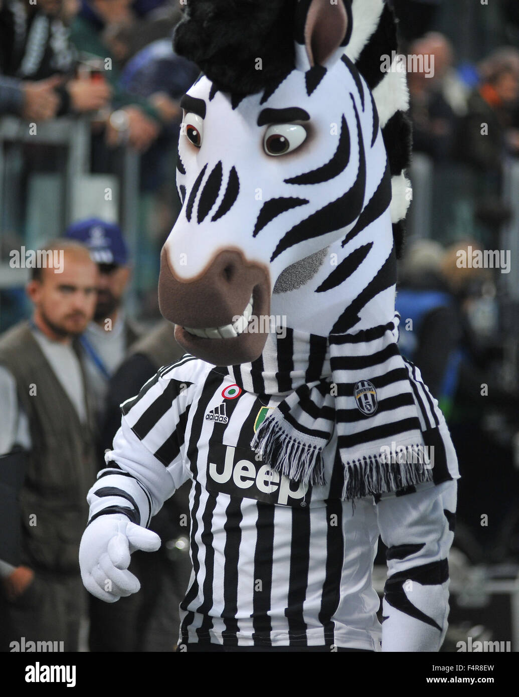 Turin Italy 21st Oct 2015 Mascot J Of Juventus During