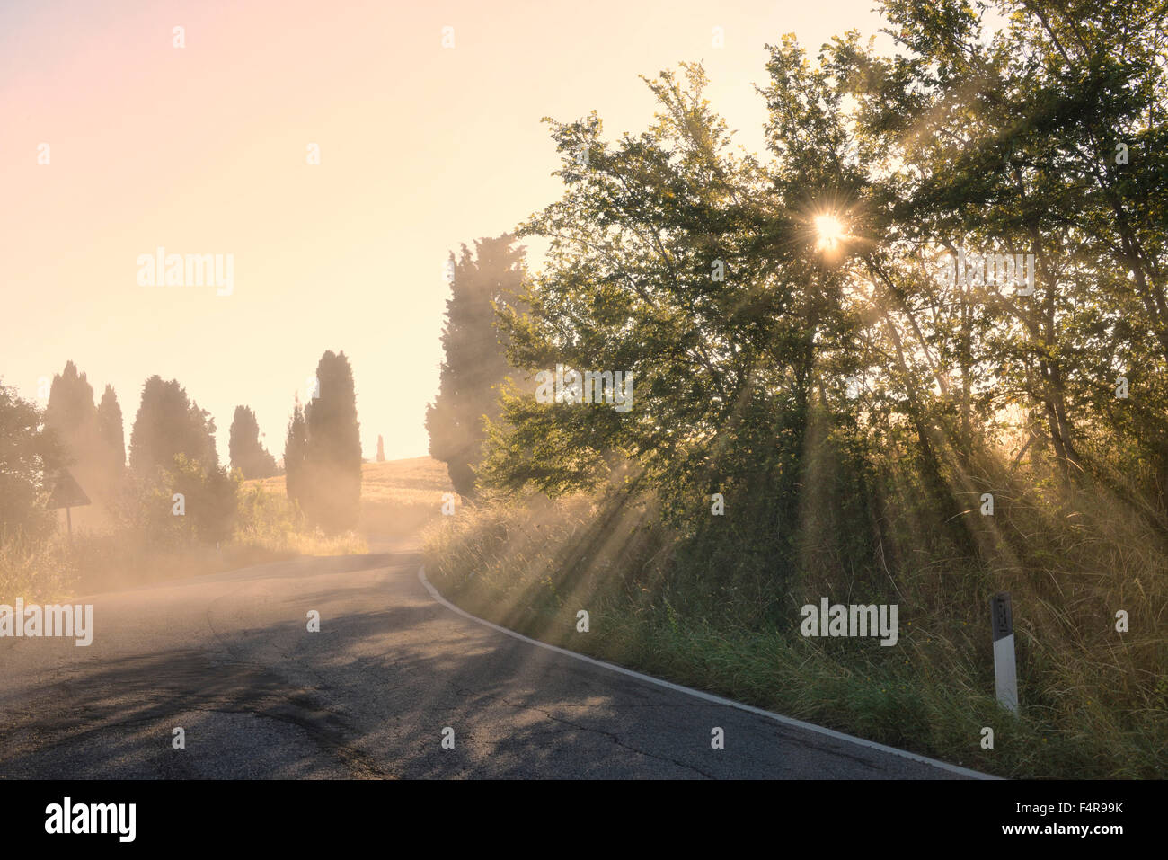 Tuscany morning light hi-res stock photography and images - Alamy