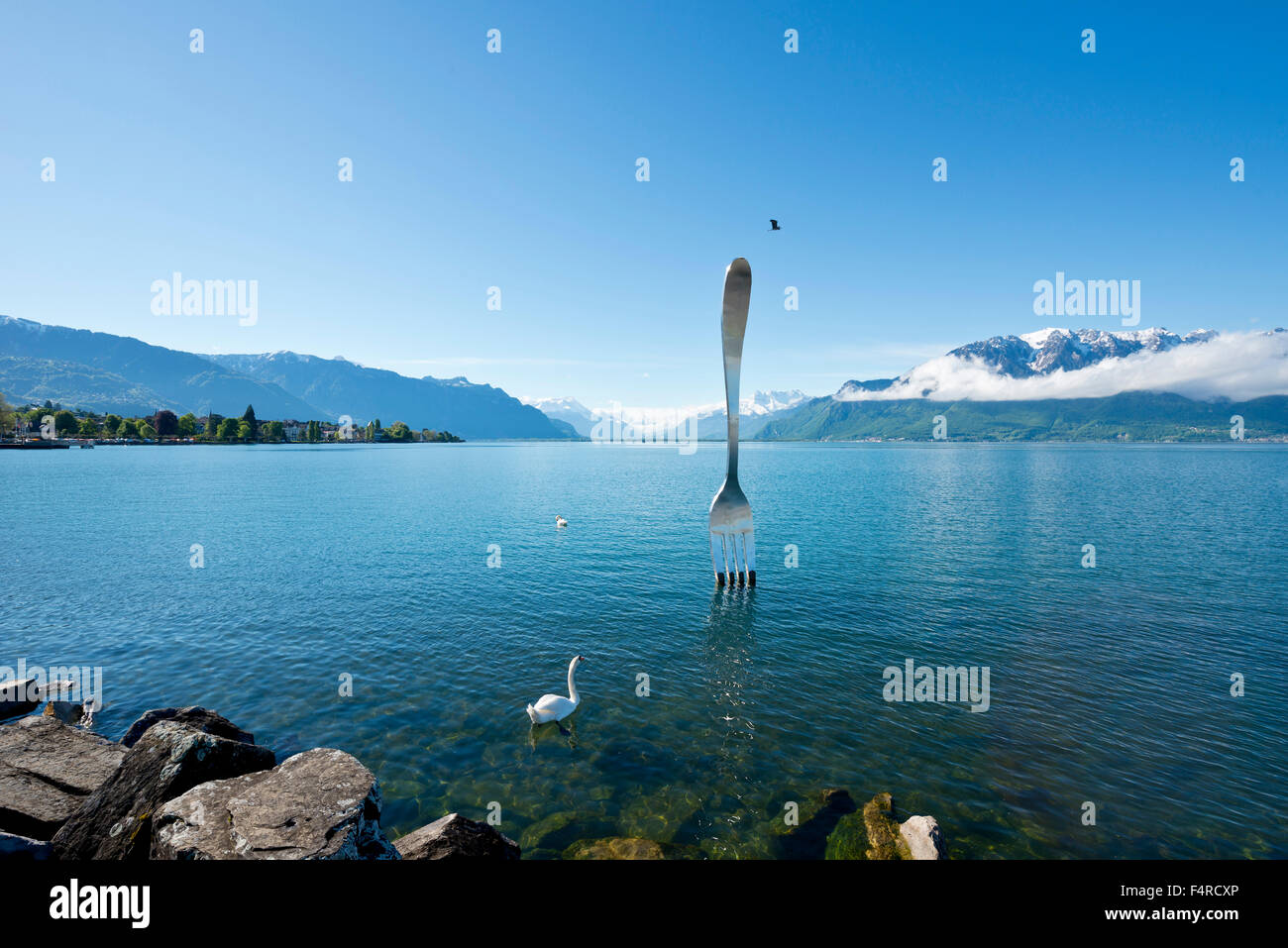 Switzerland, town, city, Fourchette, fork, JeanPierre Zaugg, Vaud, VD