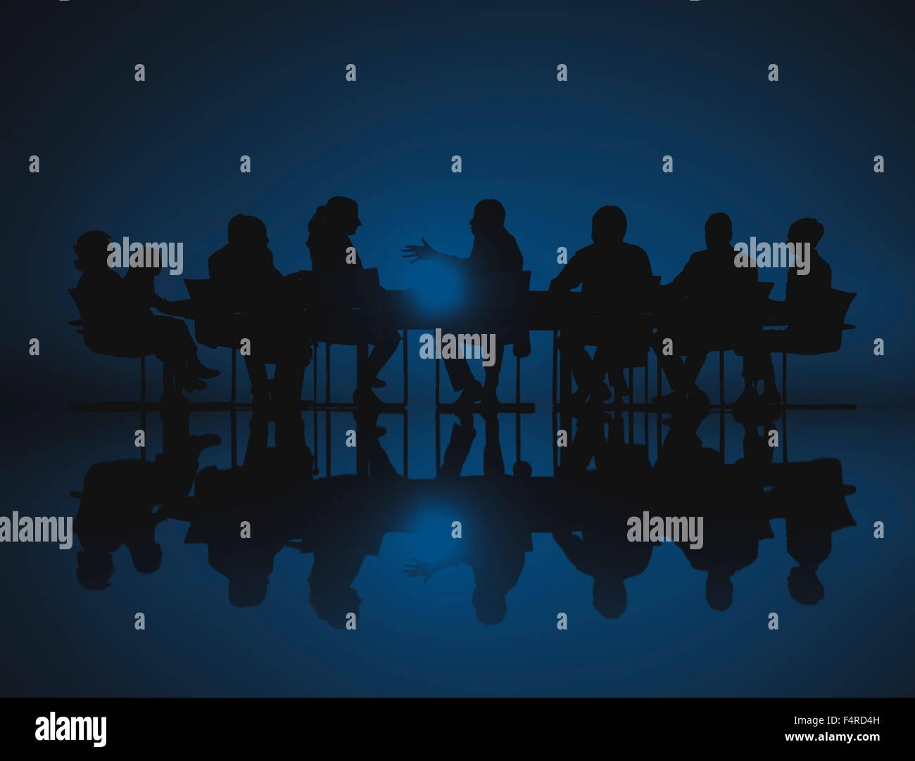 Group of Business People Meeting Brainstorming Concept Stock Photo - Alamy