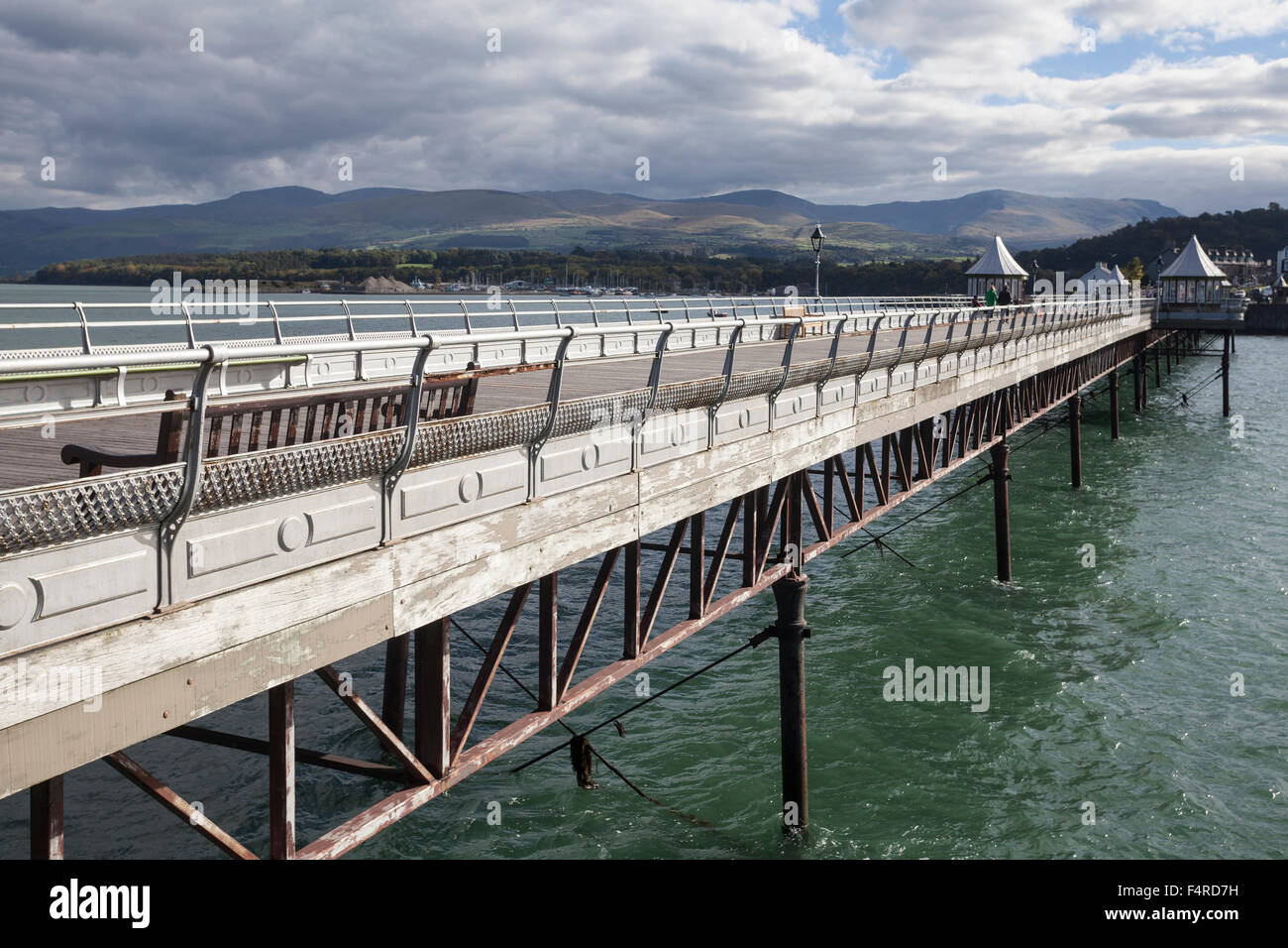 Garth Pier Bangor Gwynedd North Wales Stock Photo Alamy