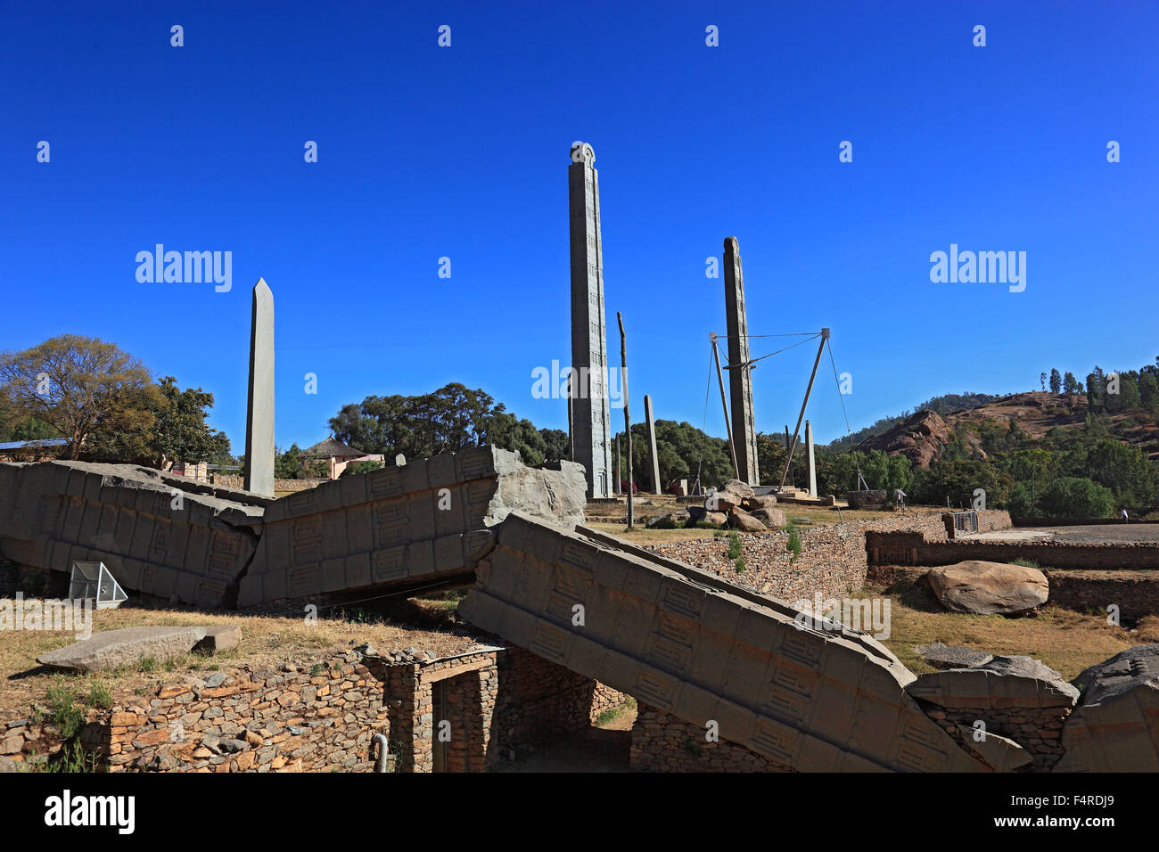 Axum ethiopia excavation hi-res stock photography and images - Alamy