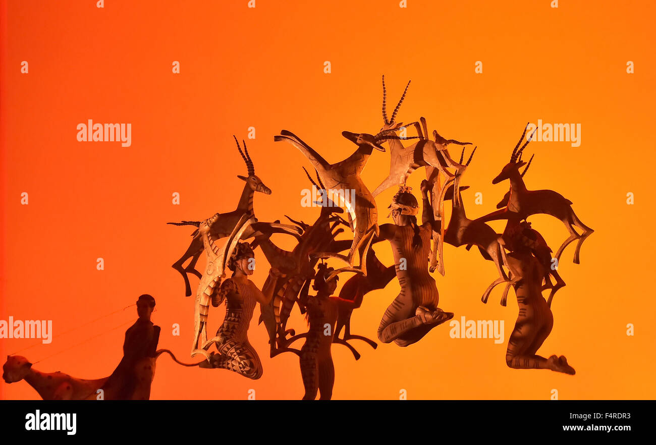 Musical, Lion King, Basel, performance, show, circle of life, dance, theater, no model release Stock Photo