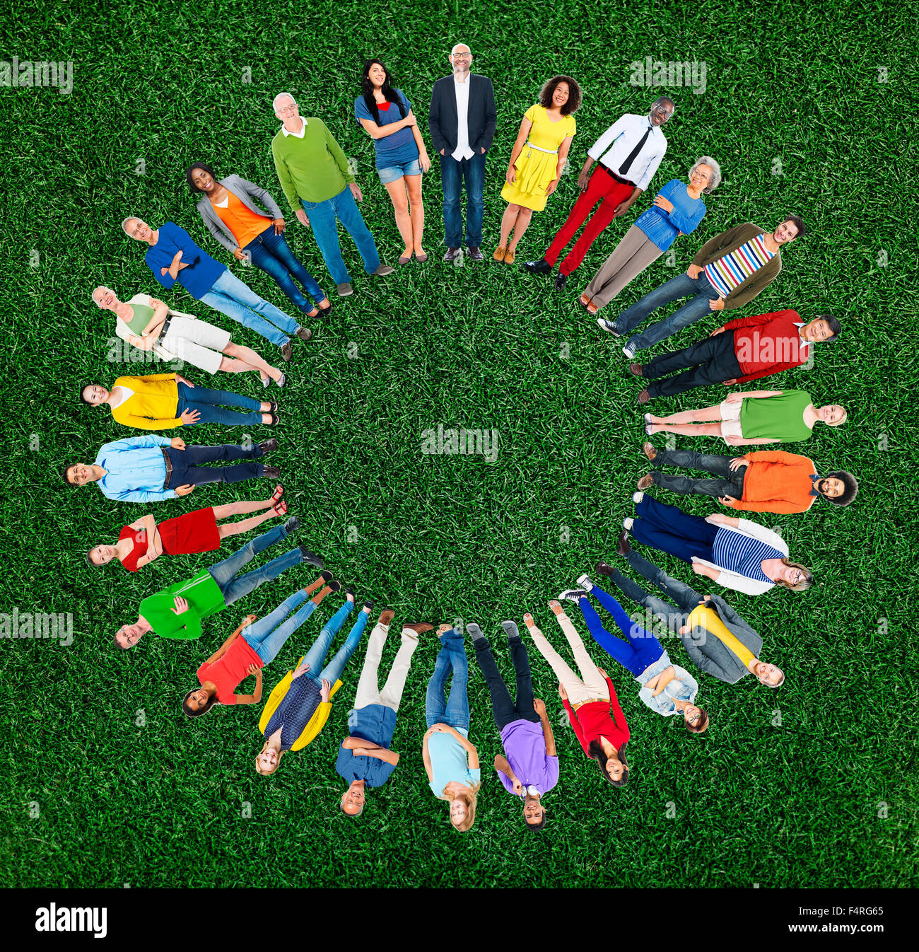 Diverse People Happiness Friendship Cheerful Togetherness Concept Stock ...