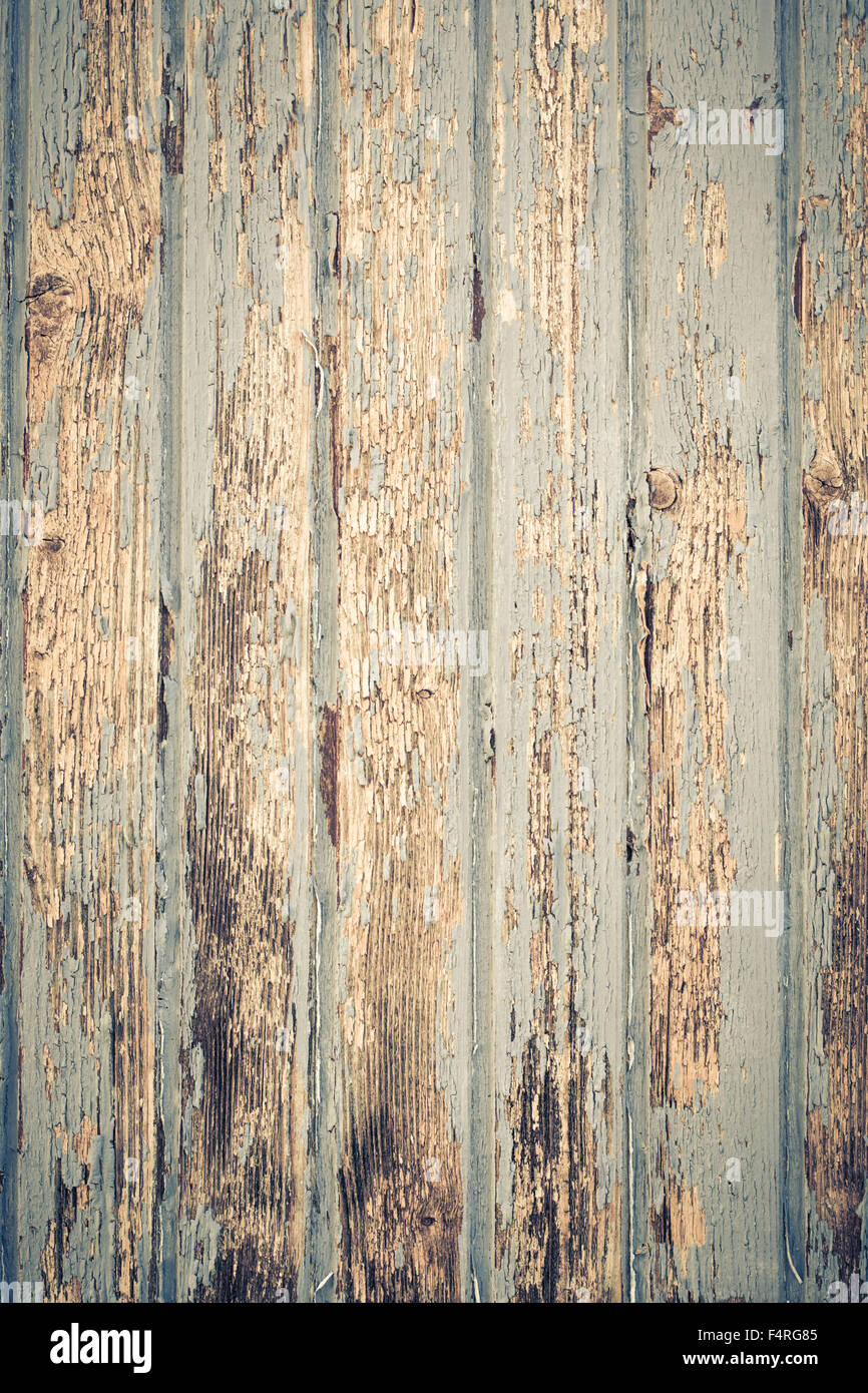 a wood board blue color Stock Photo