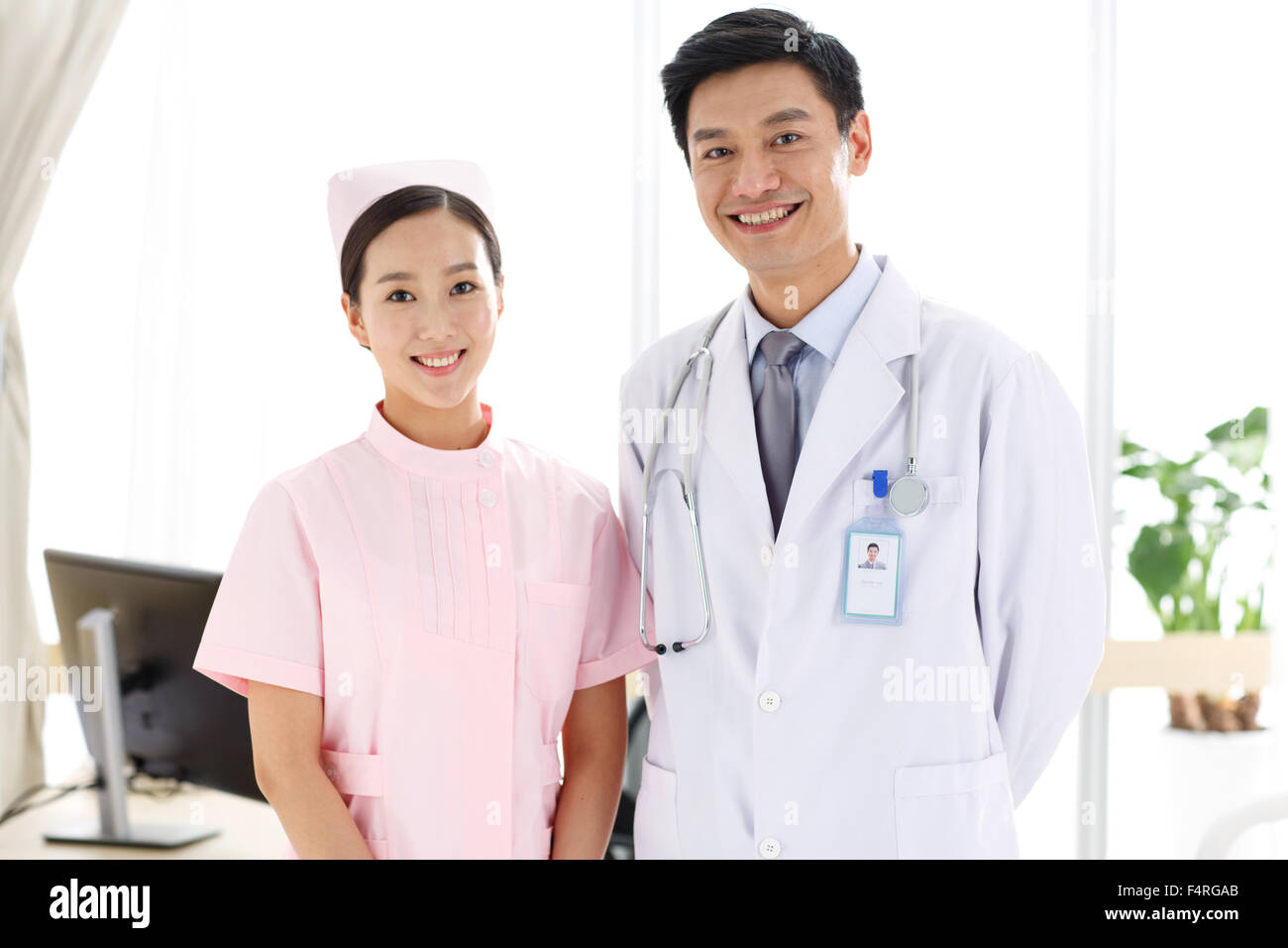 Health care workers Stock Photo