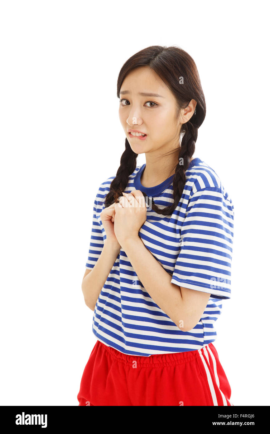 Portrait of young women Stock Photo