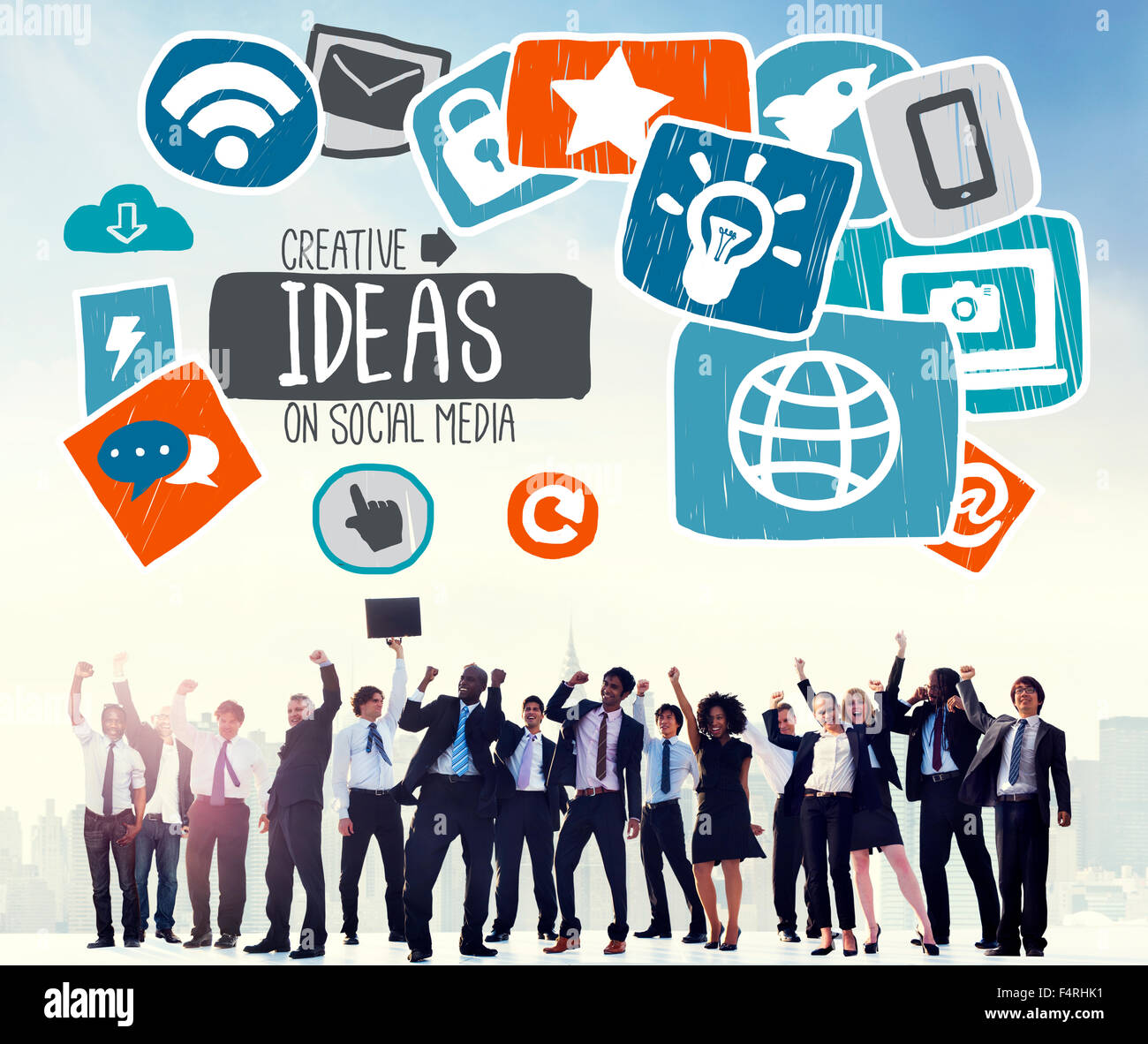 Ideas Innovation Creativity Knowledge Inspiration Vision Concept Stock ...