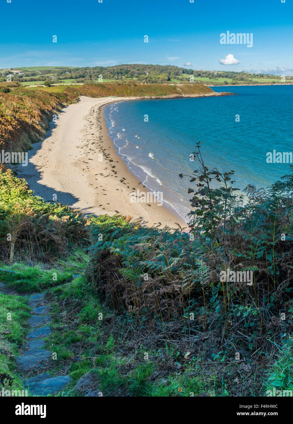 Dulas Beach Anglesey North Wales Stock Photos & Dulas Beach Anglesey