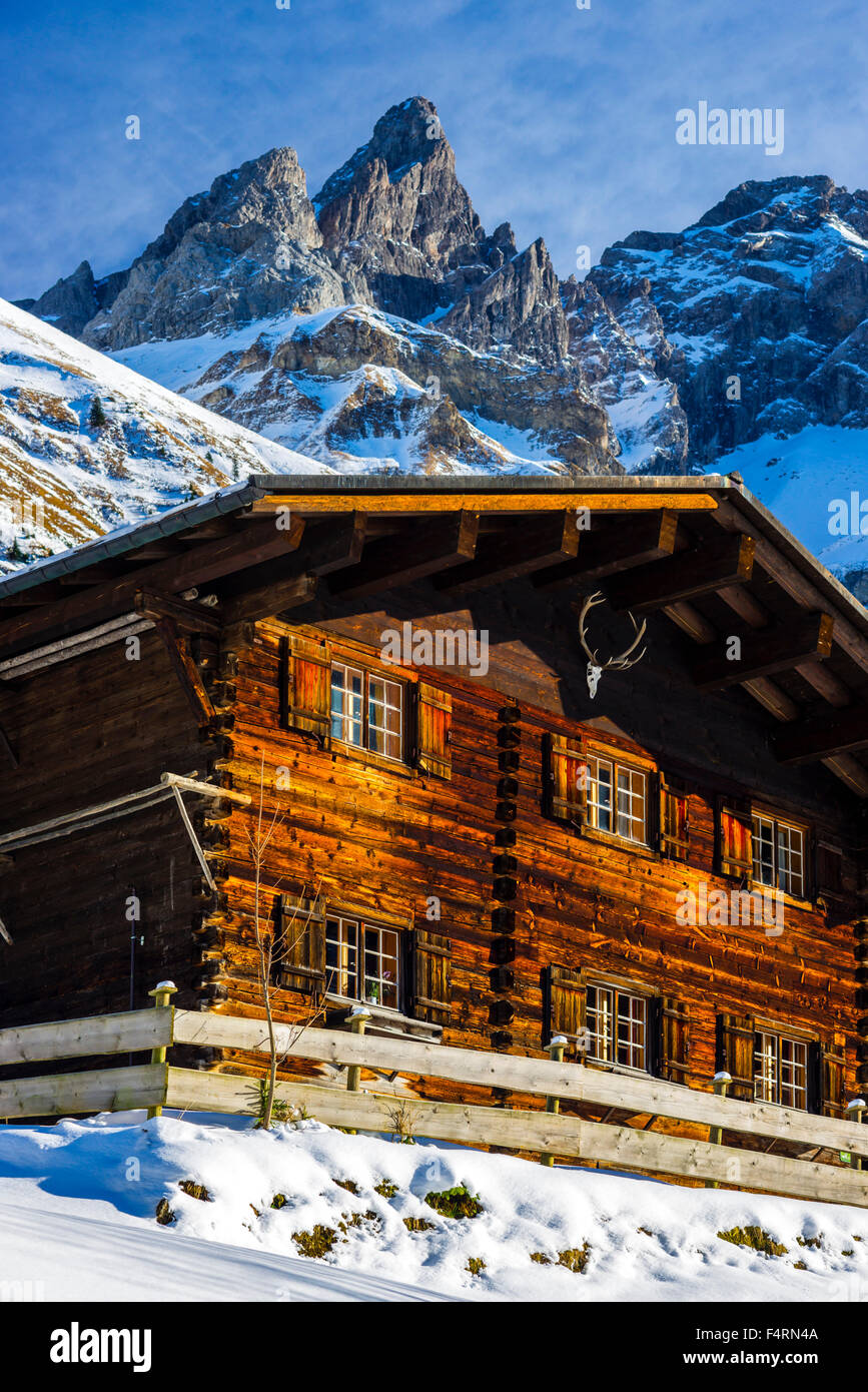 Allgäu, Alps, farmhouse, farm, Bavaria, mountains, mountaintops, mountain landscape, mountain