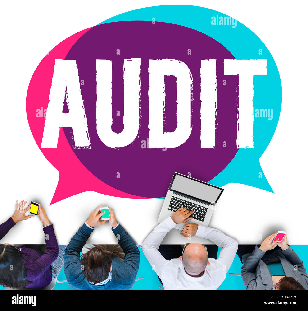 Audit Accounting Bookkeeping Finance Inspection Concept Stock Photo - Alamy