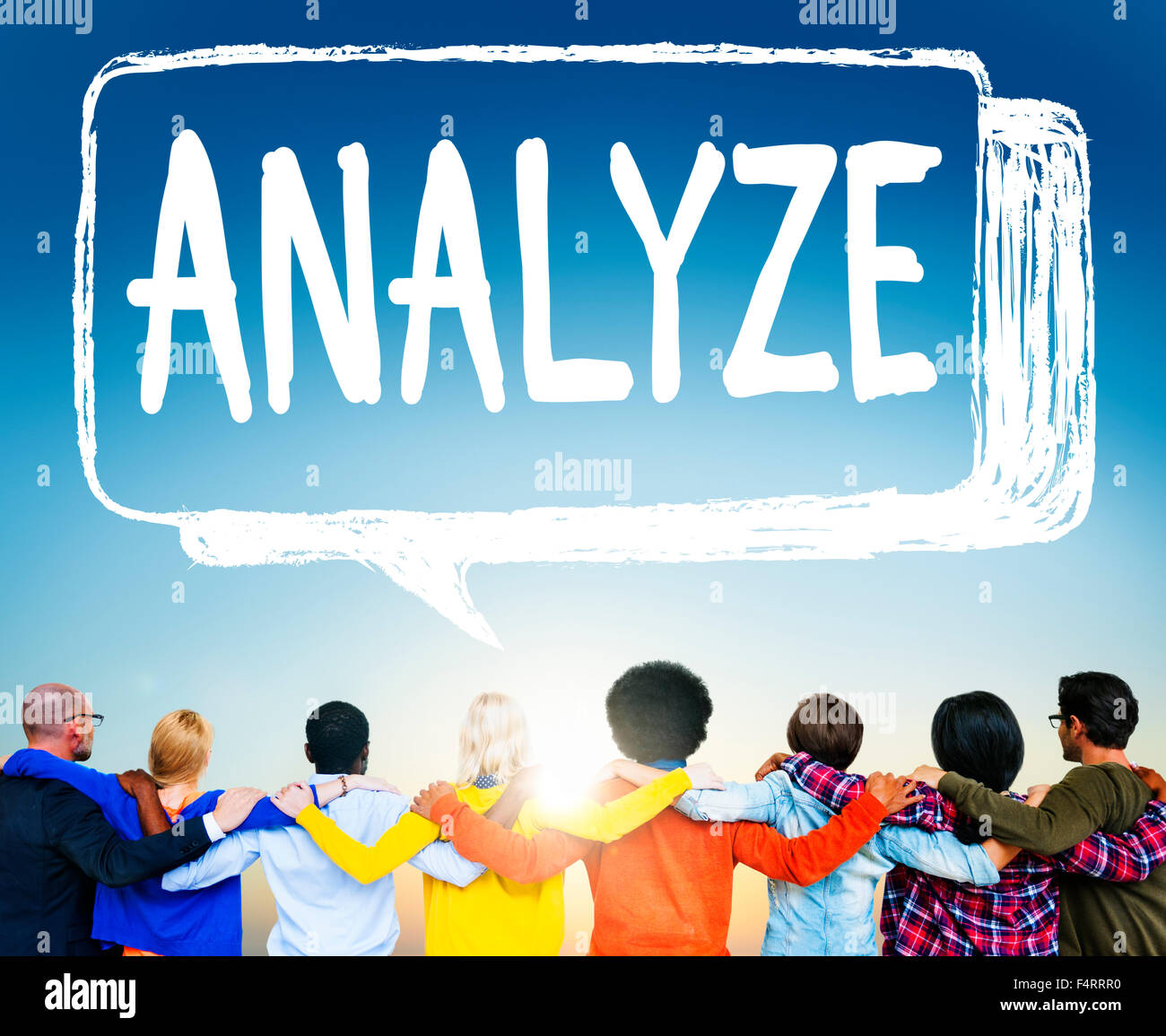 Analyze Analysis Data Information Planning Statistics Concept Stock