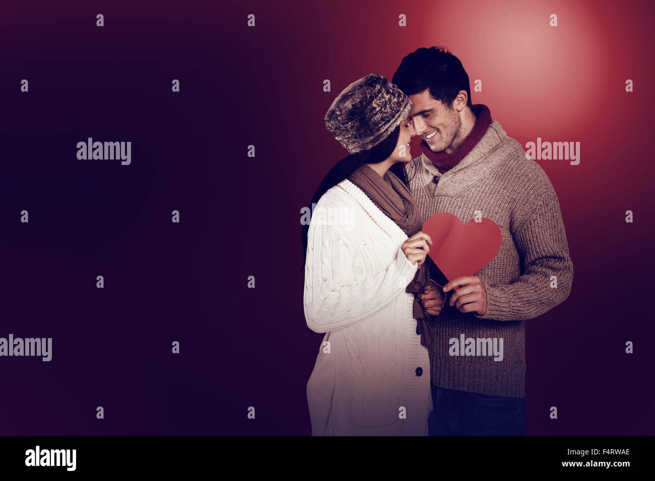 Young smiling couple hugging hi-res stock photography and images - Alamy