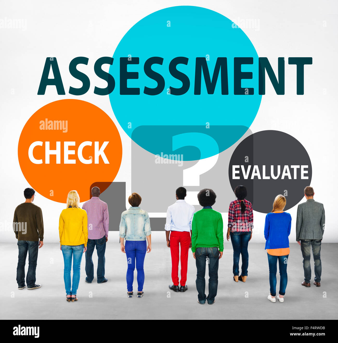 Assessment Calculation Estimate Evaluate Measurement Concept Stock Photo