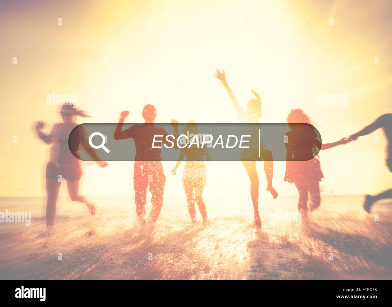 Escapade Journey Dream Freedom Travel Adventure Concept Stock Photo