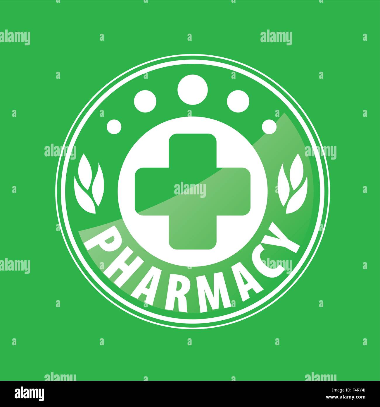 Logo For Pharmacies Stock Vector Art Illustration Vector Image