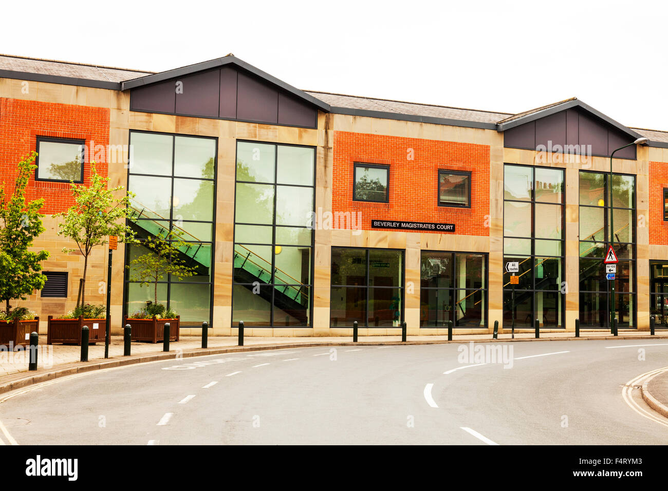 Beverley magistrate magistrates court house building exterior front entrance facade East Riding
