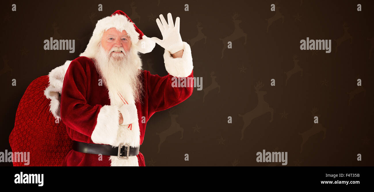 Santa claus wallpaper hi-res stock photography and images - Alamy