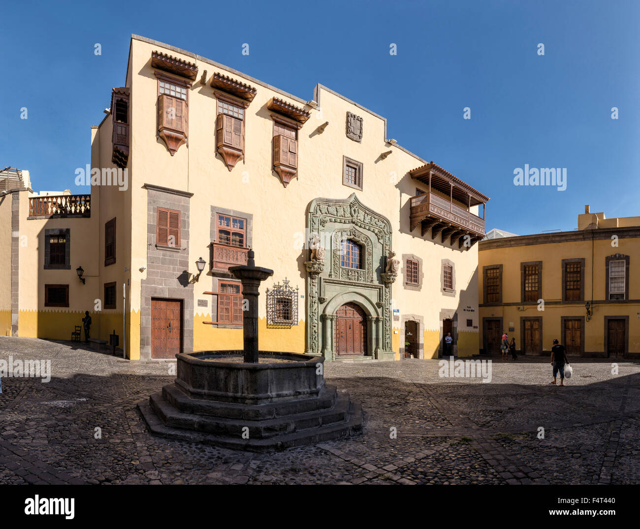 Spain, Europe, Las Palmas de Gran Canaria, Canary Islands, Gran Canaria, Canary Islands, Casa de Colon, house of Columbus, house Stock Photo