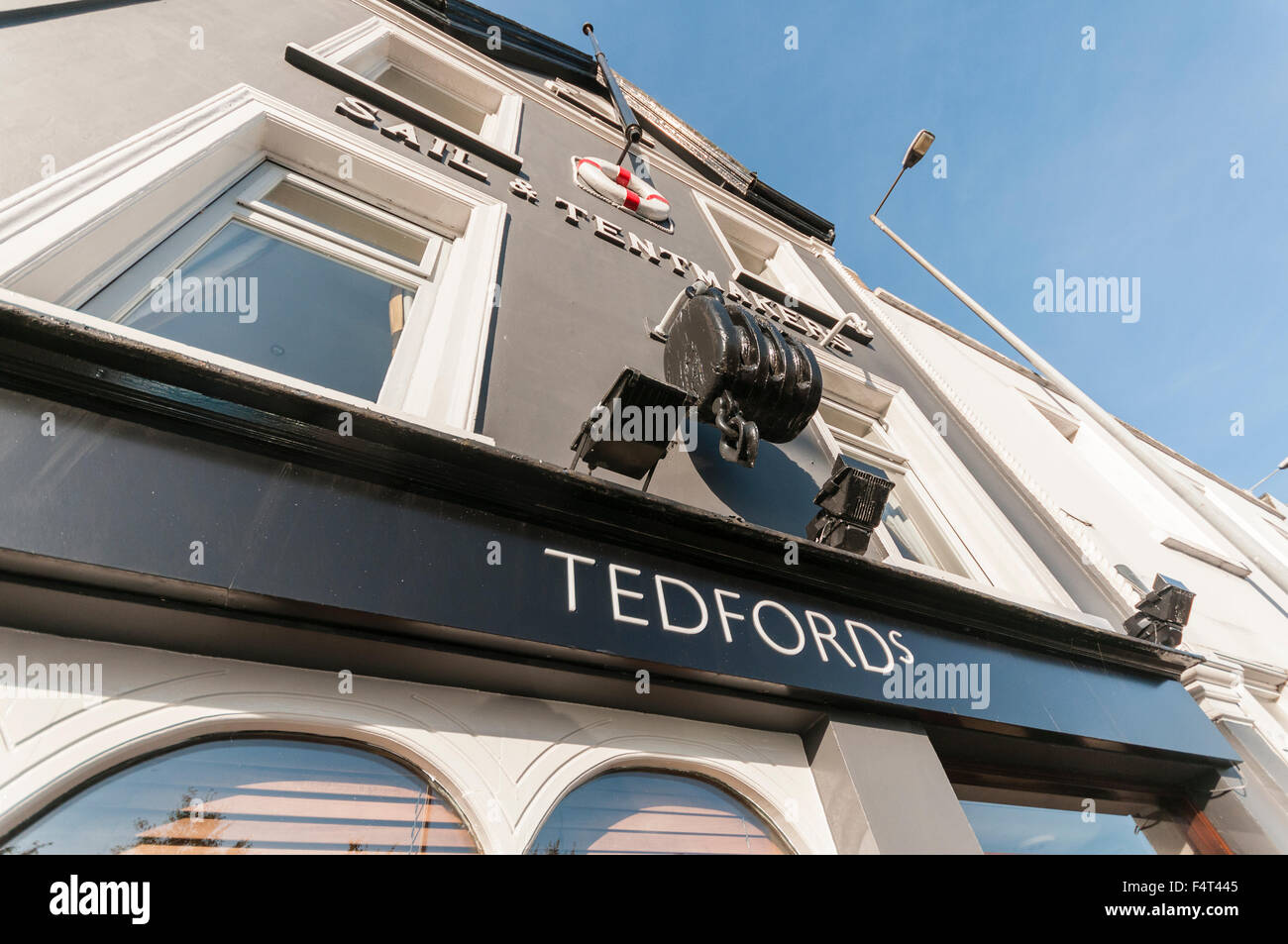 Tedford's, Belfast, a seafood restaurant with Chef Alan Foster Stock Photo