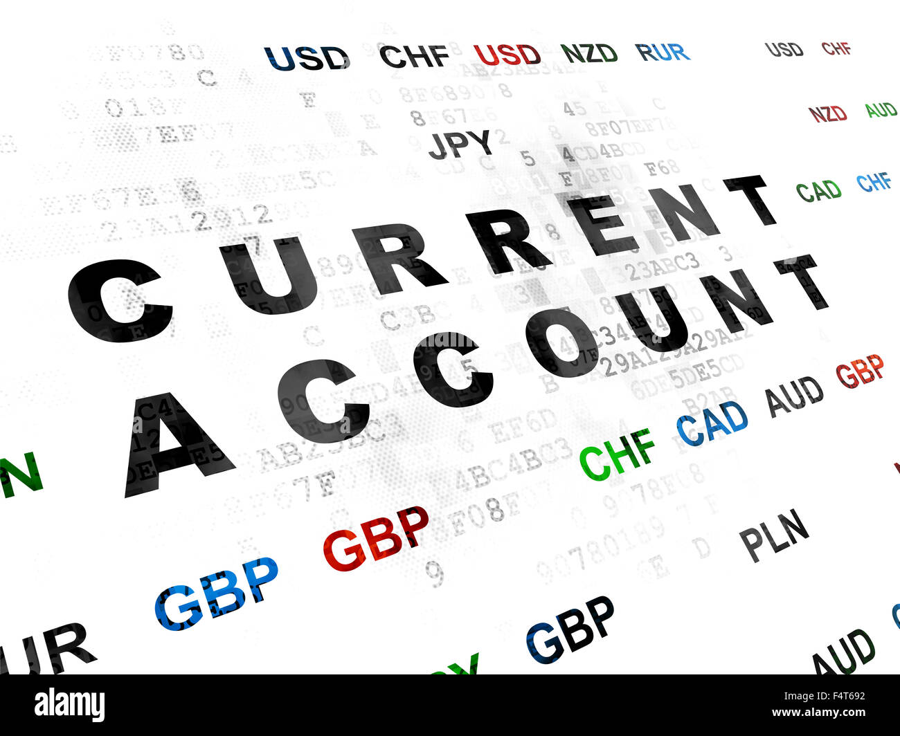 Current Account Background Money concept: Current Account on Digital background Stock Photo - Alamy
