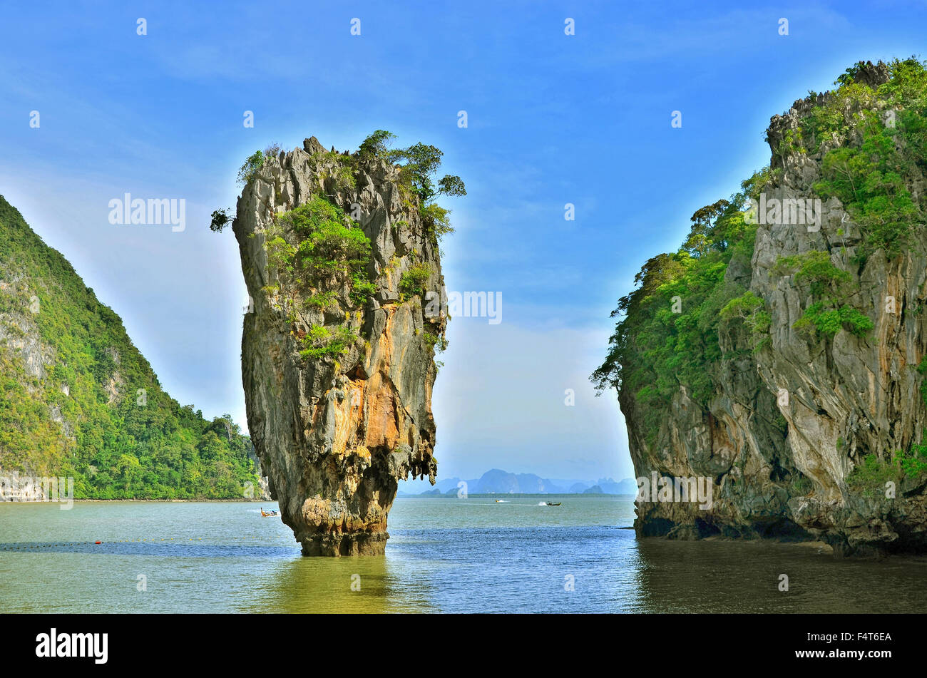 Ko Tapu Island in Thailand near Phuket island Stock Photo