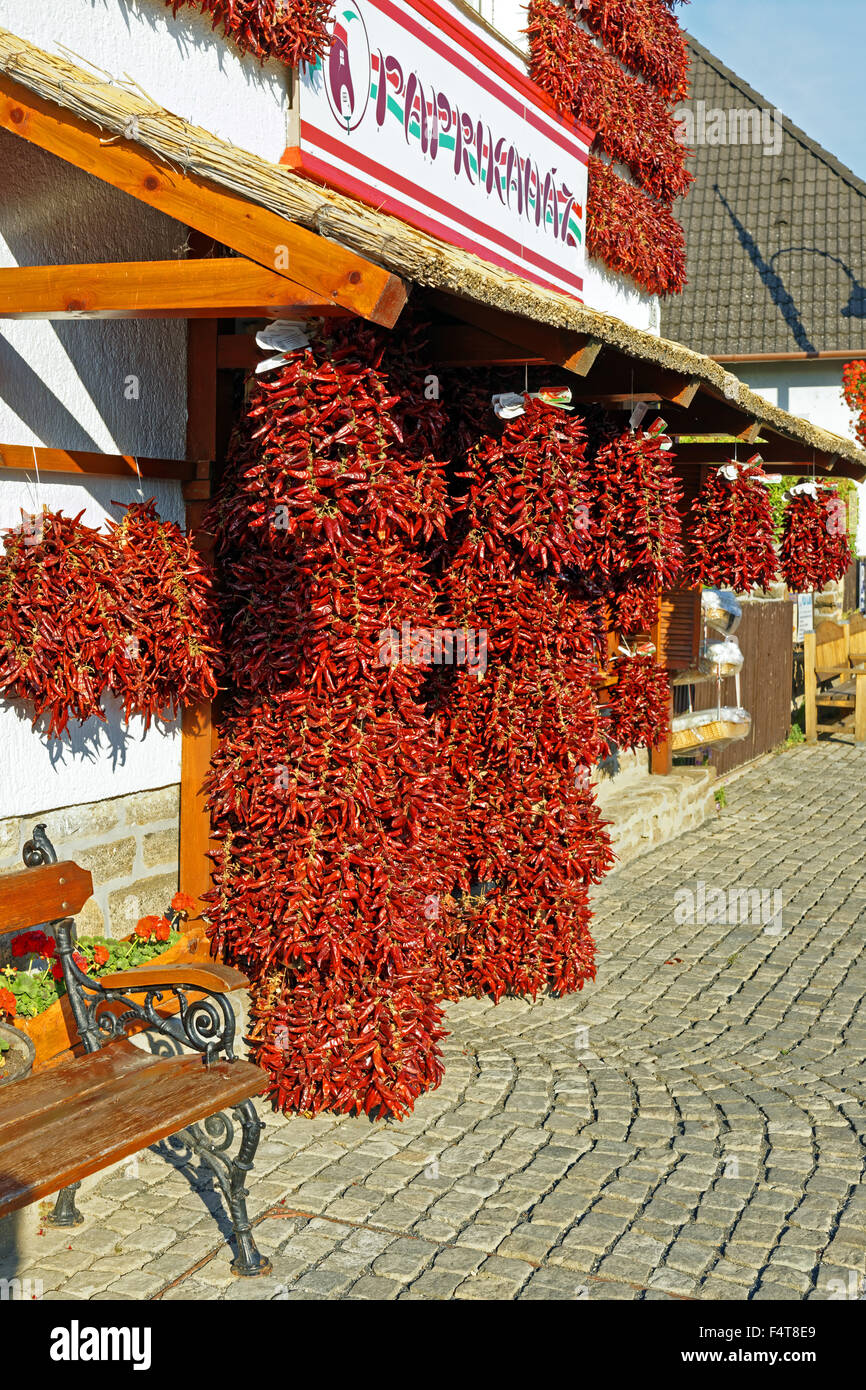 Paprika house, paprika, pepper, dry, dehydrated Stock Photo Alamy