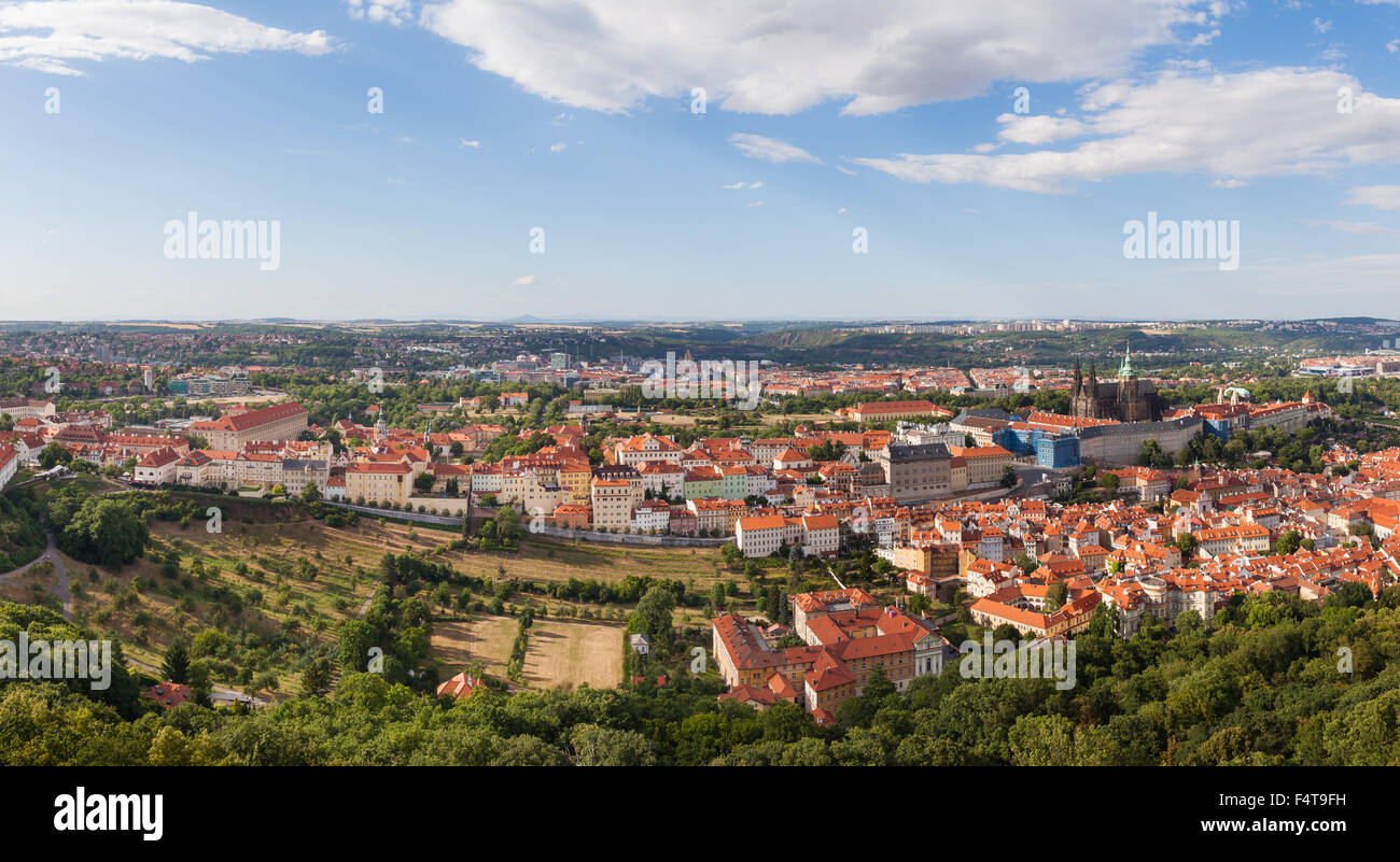 Beautiful Prague landscape Stock Photo