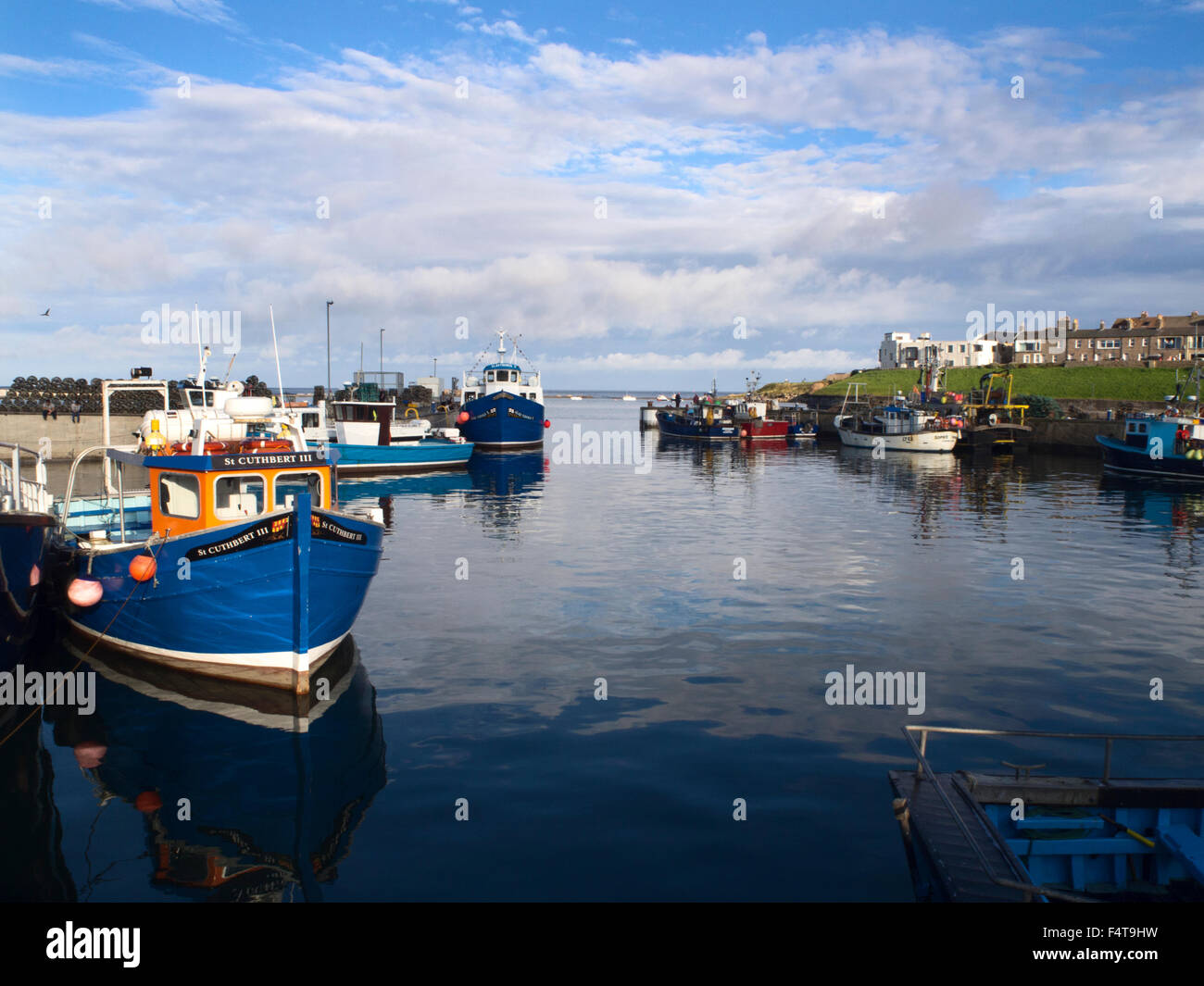 Fishing boat seahouses northumbria hi-res stock photography and images ...